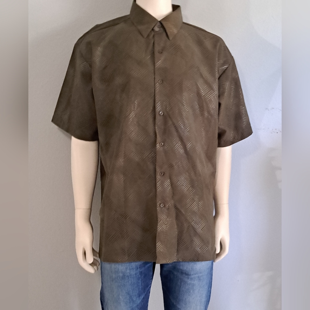 Bagazio Deep Green Men's Shirt Size XLarge